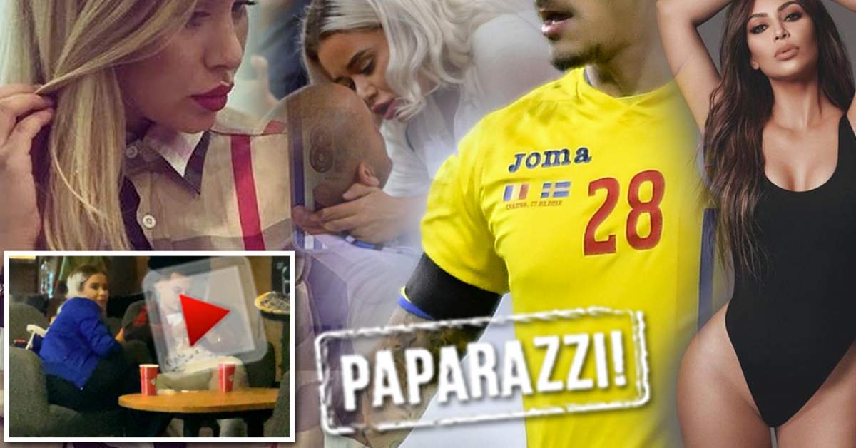 VIDEO PAPARAZZI / Ăsta da noroc! Un fotbalist de naţională se iubeşte cu o bunăciune căreia i se spune „Kim Kardashian”