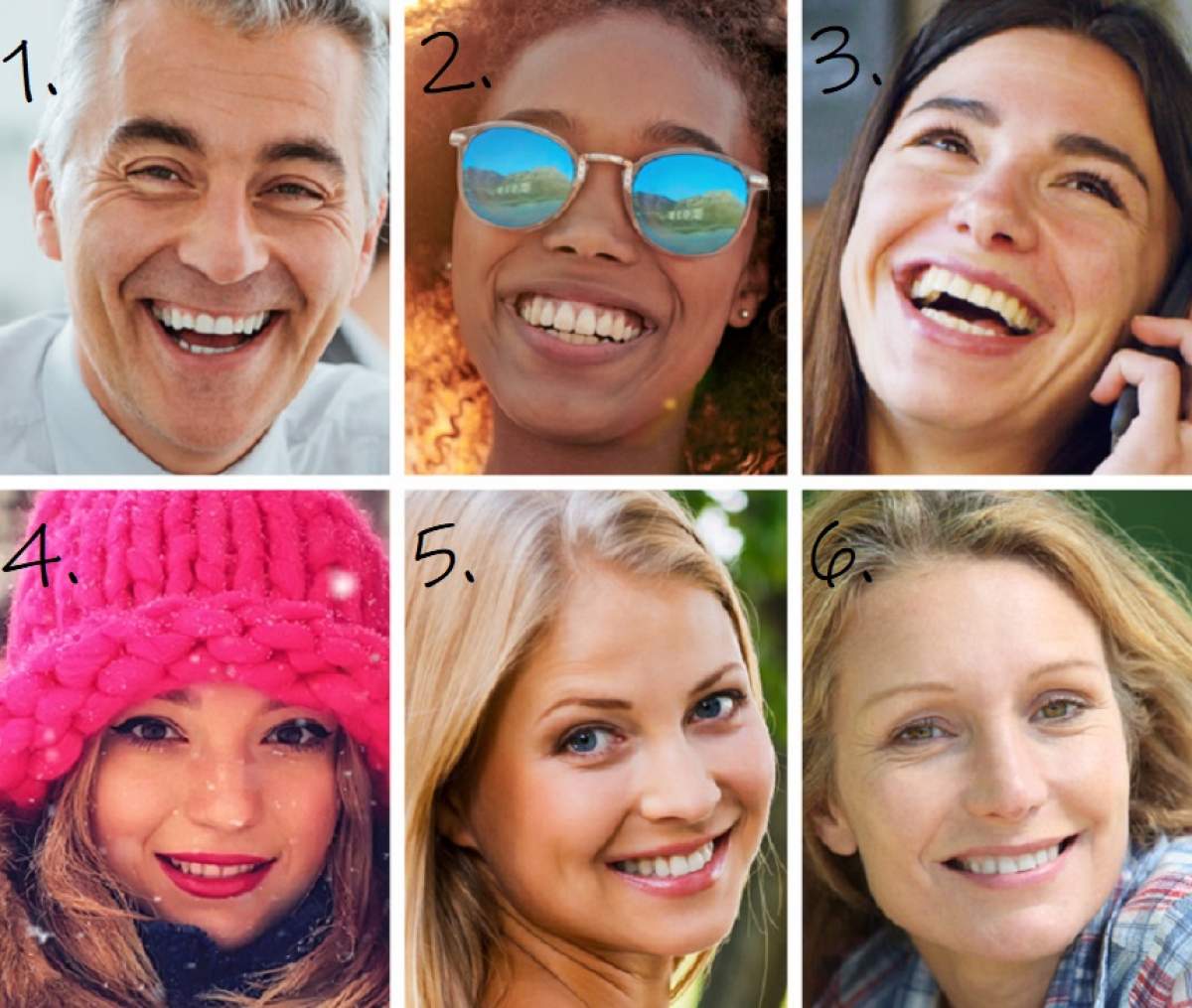 TEST: Care persoană are un zâmbet forțat? Răspunsul tău dezvăluie ceva incredibil