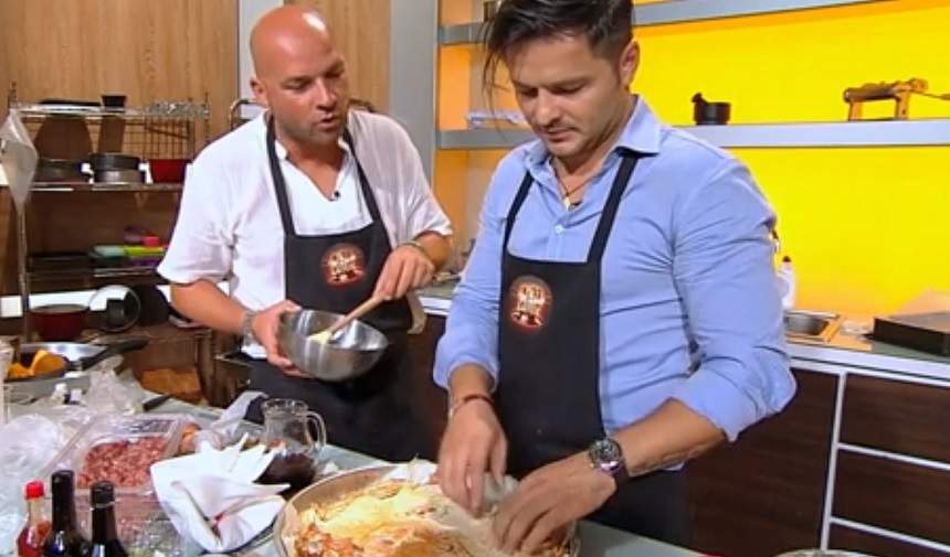 VIDEO / "Plăcinta cu de toate", un preparat eșuat! Liviu Vârciu și Andrei Ștefănescu: "Am stricat-o, ce le mai dăm să mănânce?"