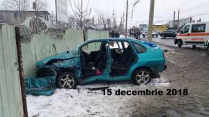 Tânără din Neamț, moartă în urma unui cumplit accident. Mașina în care a murit zace de 15 zile la locul tragediei