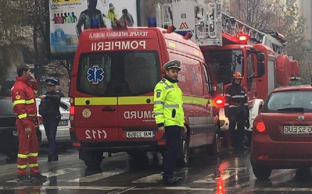 S-a aruncat de la ultimul etaj dintr-un bloc din Piteşti! Medicii nu au mai putut face nimic