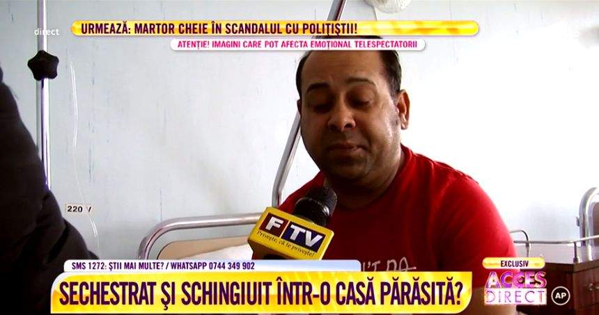 VIDEO / Bătut de poliţişti în stil barbar? Bărbatul de 38 de ani vrea să se facă dreptate. "Mă rugam de ei. Lăsaţi-mă că mor!"