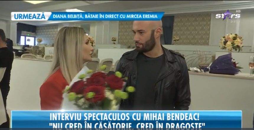VIDEO / Ea este femeia care i-a pus pe jar inima lui Mihai Bendeac. "Cum ar fi să fiu îndrăgostit"