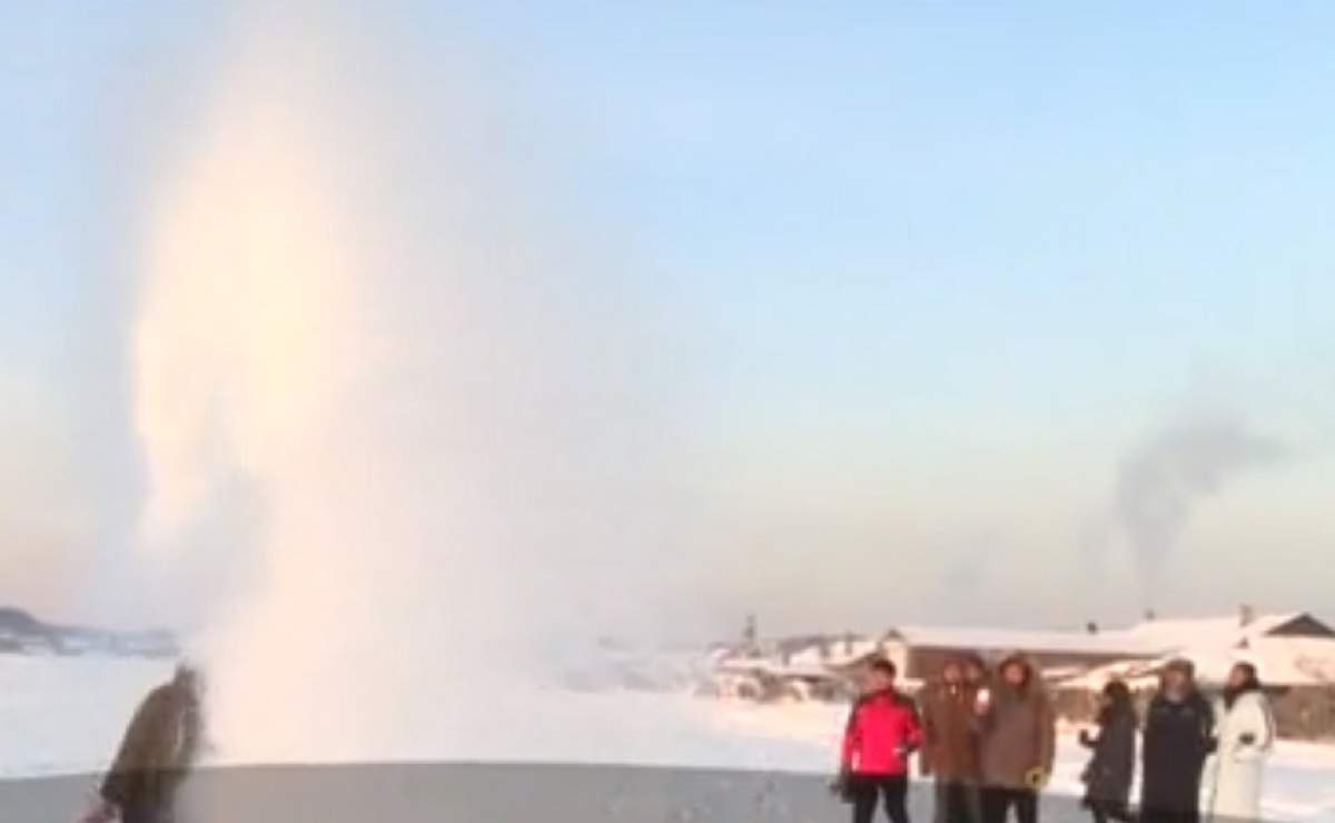 VIDEO / Temperaturi minime record în China! Fenomen meteo extrem