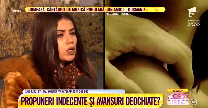 VIDEO /  Propuneri indecente şi avansuri deochiate pentru un job. Studentă de 21 de ani, hărţuită de un celebru jurnalist