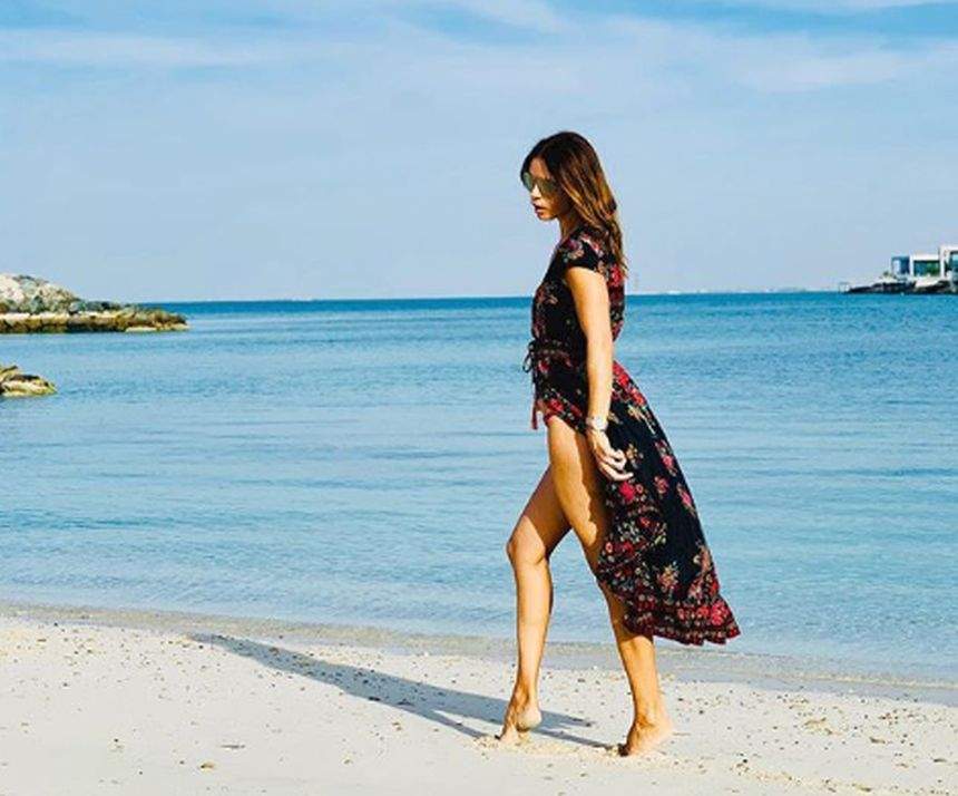 FOTO / Cea mai sexy nevastă de antrenor? Adriana Petrescu este considerată Victoria Beckham a României