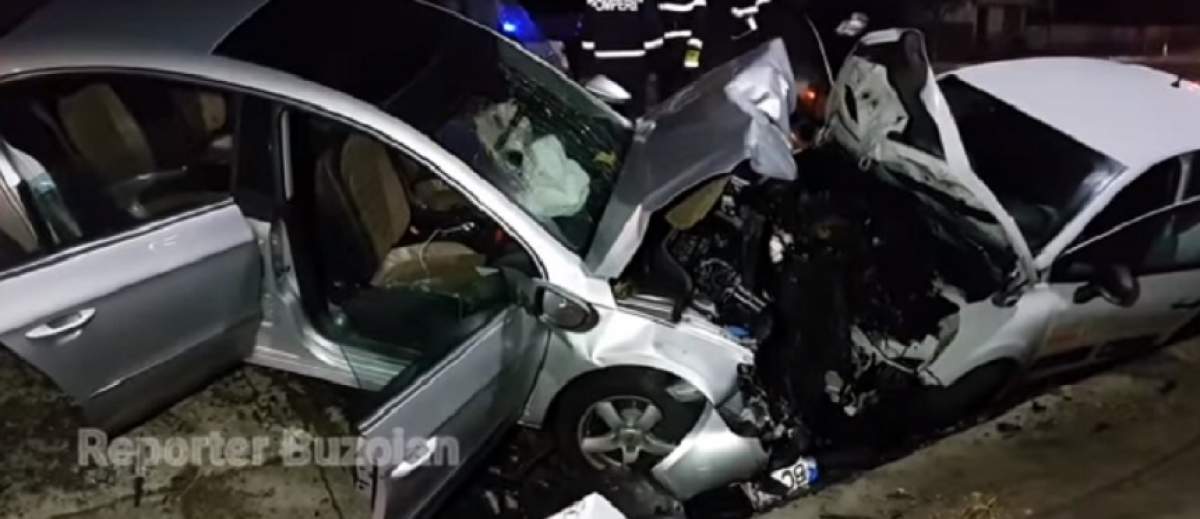 VIDEO / Un bucureştean a făcut prăpăd pe o şosea din Buzău! Patru victime, după ce şoferul a intrat cu maşina pe contrasens