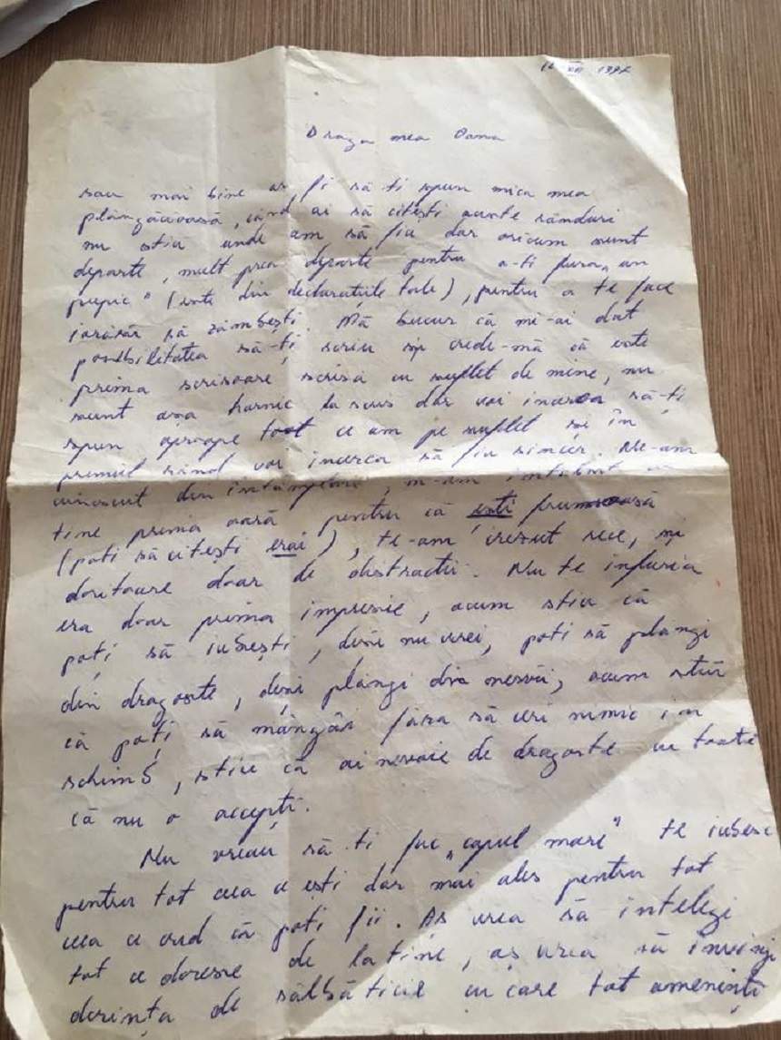 FOTO / Oana Lis, scrisori de dragoste înflăcărate. Cine a curtat-o pe soţia lui Viorel Lis. "Te iubesc pentru tot ceea ce eşti"