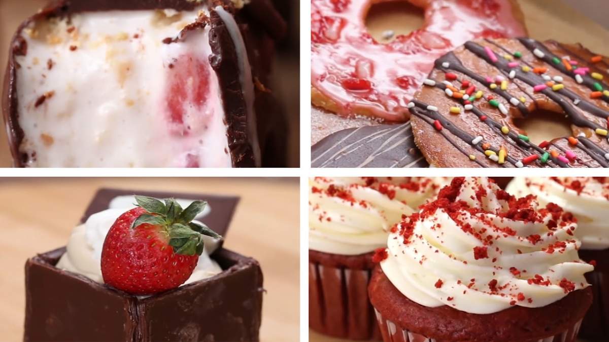 VIDEO / Răsfăț inedit de Ziua Îndrăgostiților! Îndulciți-vă cu aceste 5 deserturi de toate zilele