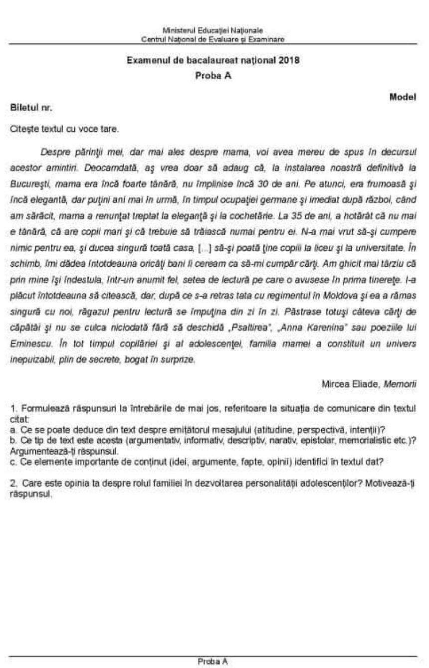 Din vacanţă, în sala de examen. Elevii de liceu de clasa a XII-a fac cunoştinţă cu probele orale ale Bacalaureatului care au început azi