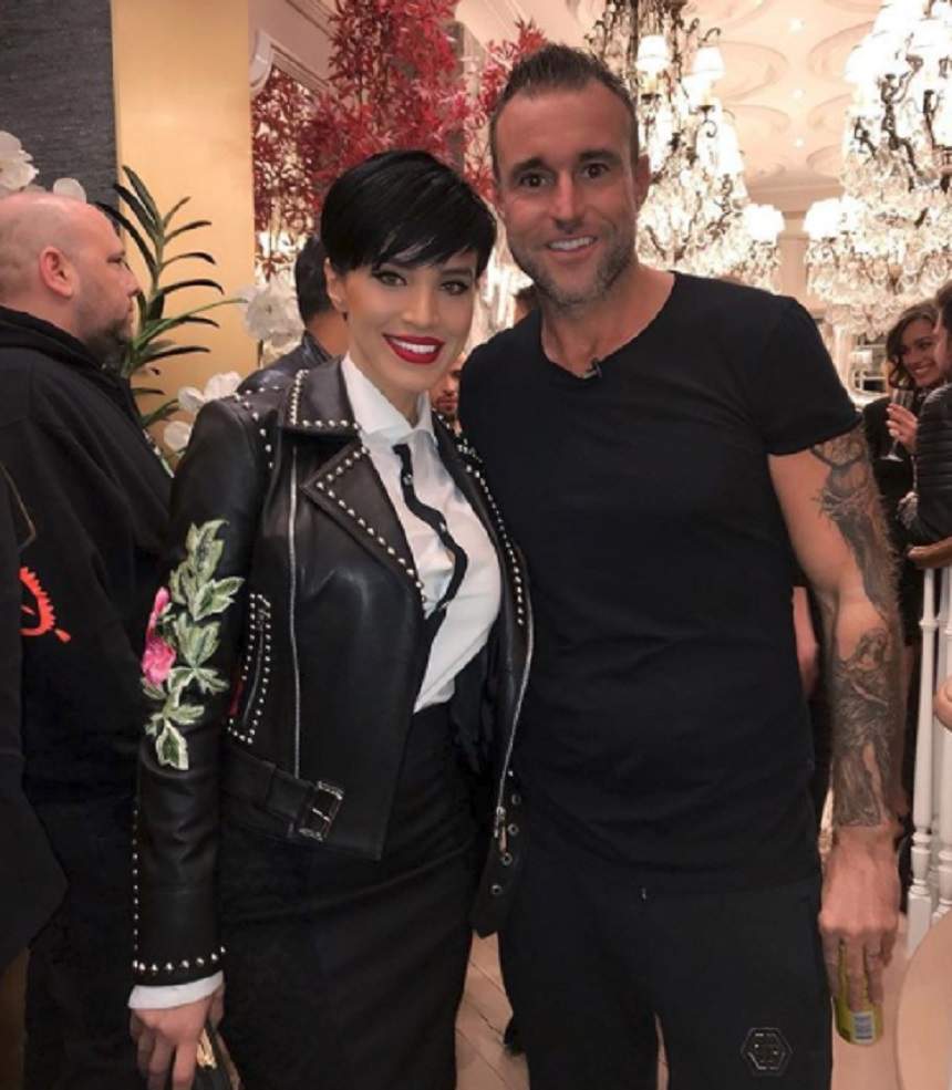 VIDEO / Mămica Adelina Pestriţu, în casa devoratorului de românce! Bruneta şi iubitul ei au petrecut ore bune la reşedinţa lui Philipp Plein