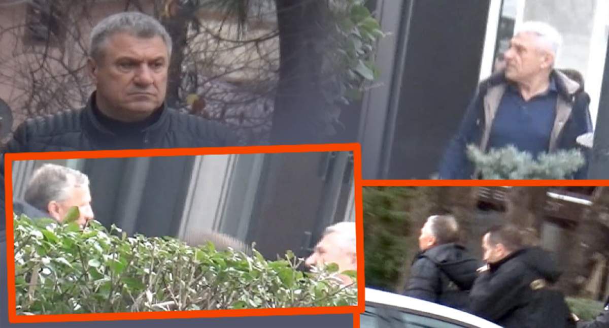 VIDEO PAPARAZZI / Revin în fotbal Giovanni şi Victor Becali? Foştii impresari, întâlnire de taină cu un antrenor celebru