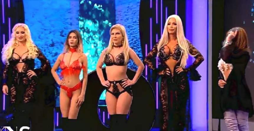 VIDEO / Ţinute hot la "Xtra Night Show"! Loredana Chivu, Denisa Despa şi Simona Traşcă, în lenjerie intimă