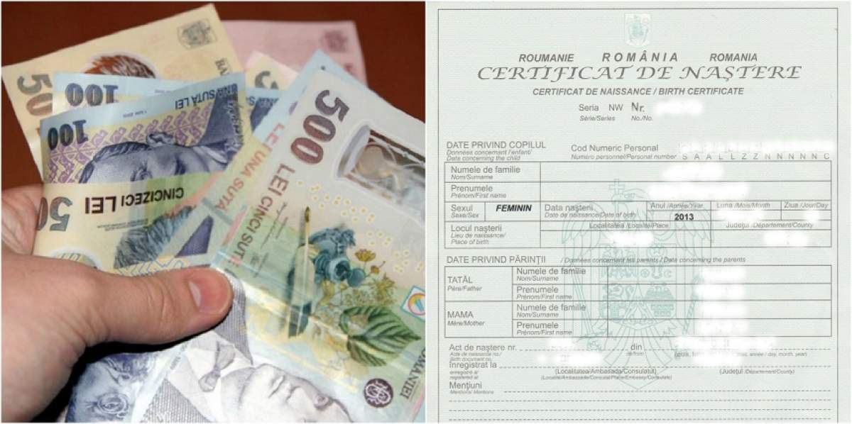 Statul oferă 10.000 de euro pentru copiii născuți după 1 ianuarie 2018