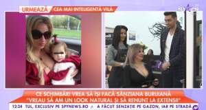 VIDEO & FOTO / Sânziana Buruiană a renunţat la extensii şi a schimbat culoarea părului: "Vreau să fiu mai naturală"