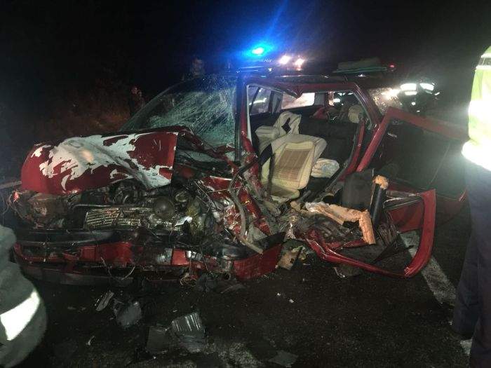 FOTO / Accident grav în Timiș! O fetiță de 6 ani a murit, iar alte persoane sunt rănite