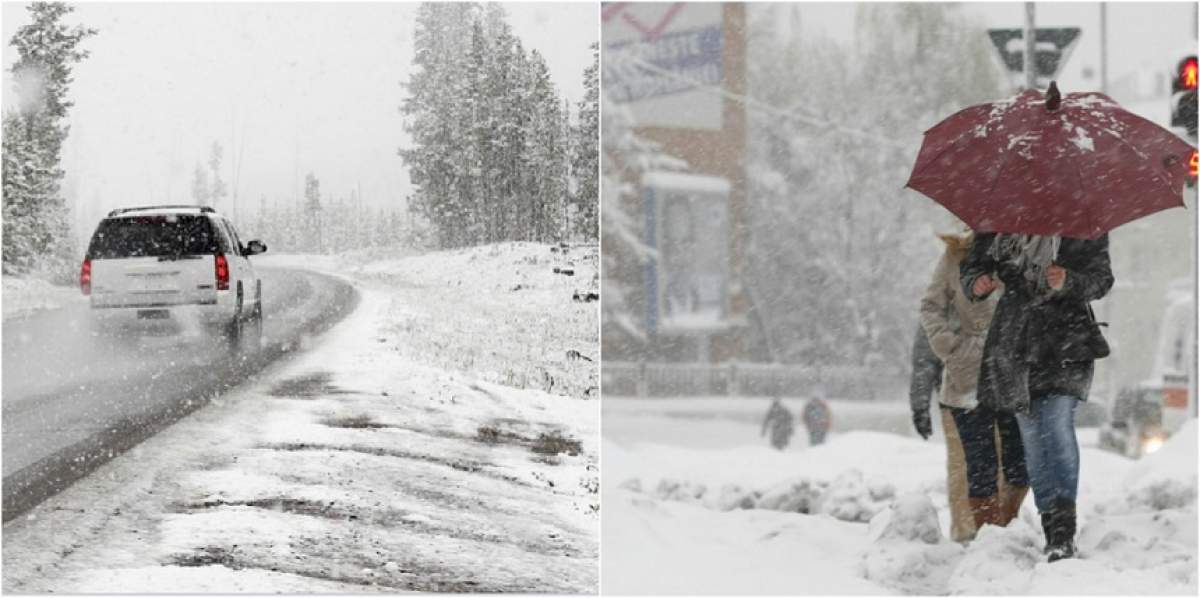 Atenție! A fost emis un nou cod galben de viscol şi ninsori