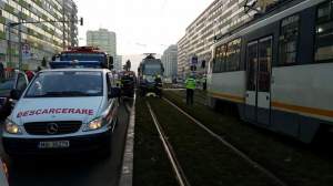 Accident teribil în Bucureşti! O femeie a murit în această dimineaţă, călcată de tramvai