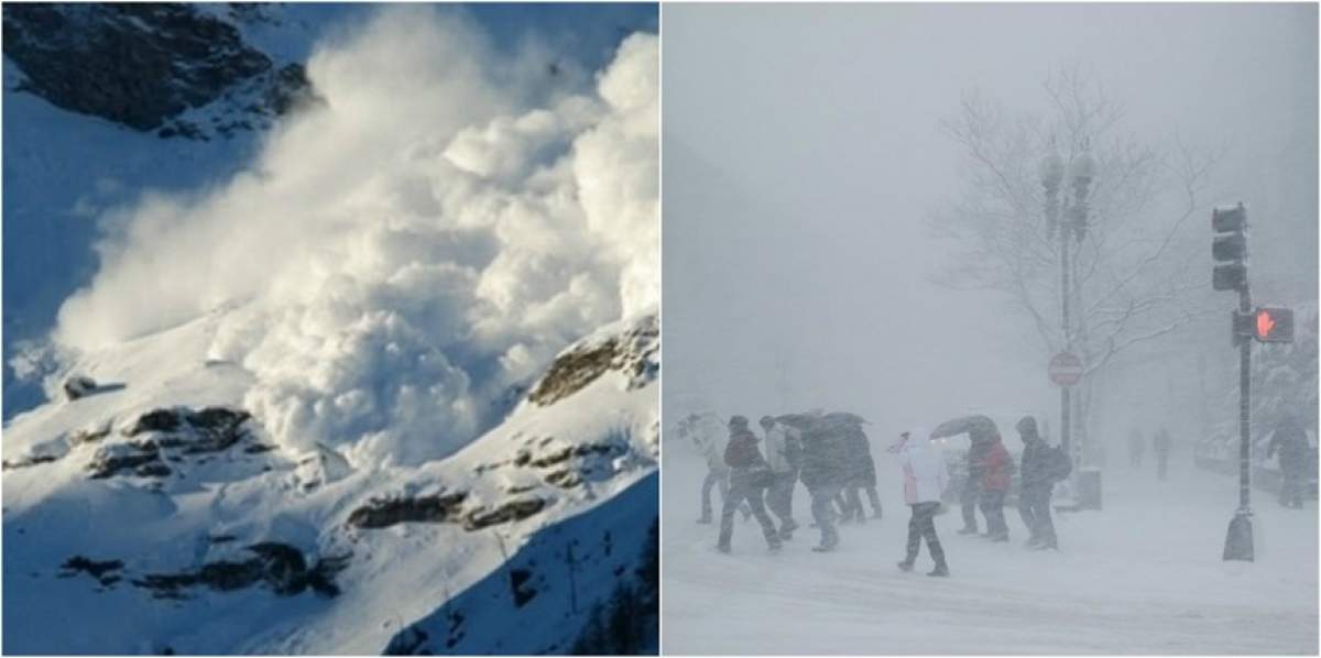 Meteorologii ne avertizează! Risc crescut de avalanşă la munte