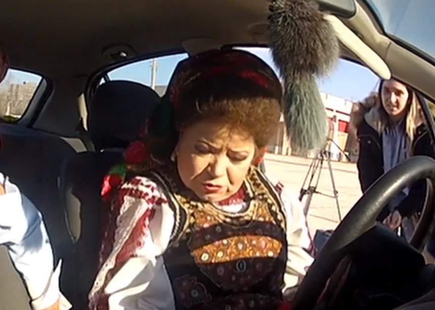 VIDEO / Saveta Bodgan și-a luat permisul, în direct! Ce s-a întâmplat atunci când Mihai Morar a urcat-o la volan