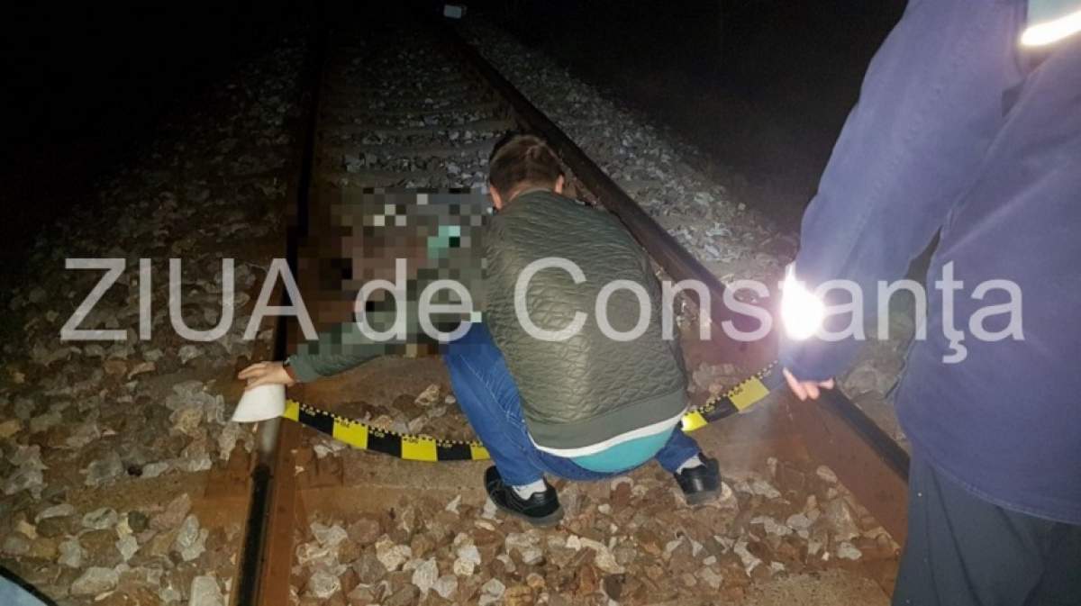 FOTO / Tragedie în Constanţa. Un bărbat a fost zdrobit de un tren
