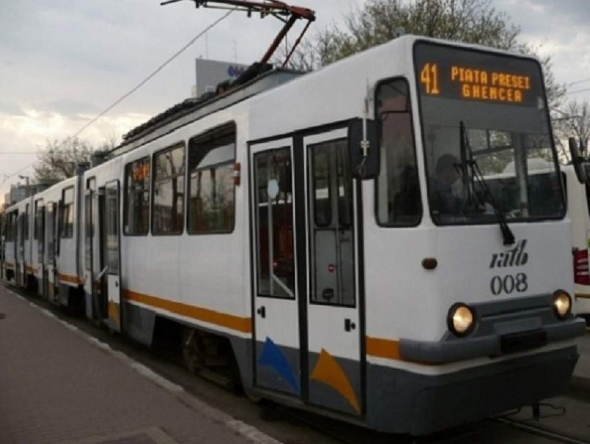 Tânără lovită de tramvai în Capitală. S-a întâmplat în urmă cu puţin timp