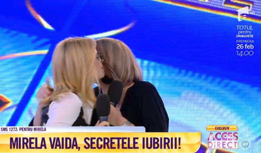 VIDEO / Surpriză de proporţii pentru telespectatori. Simona Gherghe şi Mirela Vaida, împreună din nou în platoul "Acces Direct"