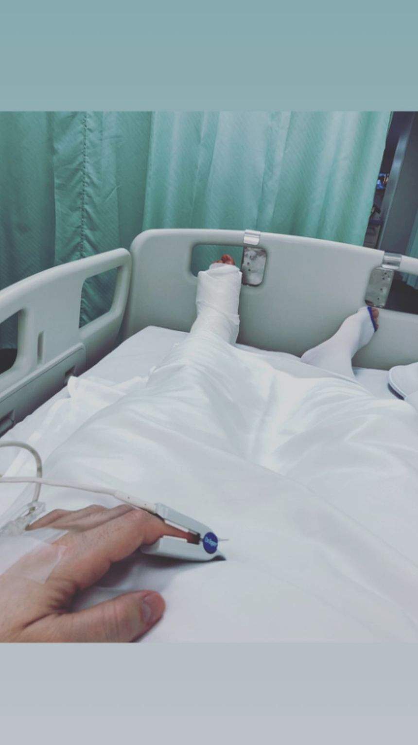 Victor Slav a fost operat în urma accidentului la schi. Cum se simte soţul Biancăi Drăguşanu