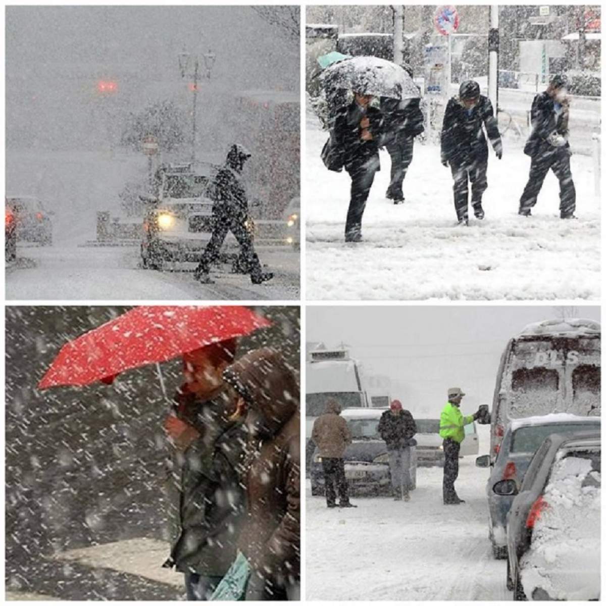Mare grijă, şoferi! Se circulă în condiţii de iarnă în toată România