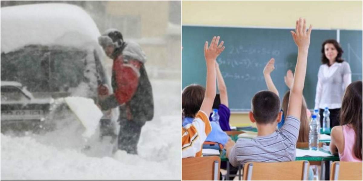 UPDATE / Şcolile din Bucureşti, închise toată săptămâna. Vezi situaţia în oraşul tău