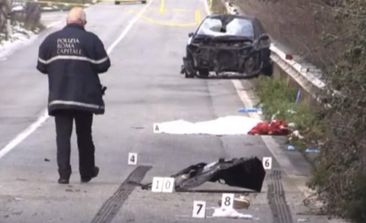 FOTO / Româncă moartă în Italia, după ce a fost izbită de o maşină! Impactul i-a fost fatal