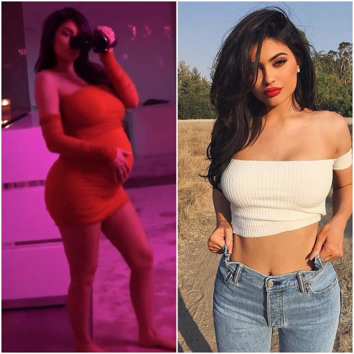 VIDEO / Kylie Jenner a devenit mămică! Sora lui Kim Kardashian a făcut publice imaginile cu burtica de gravidă