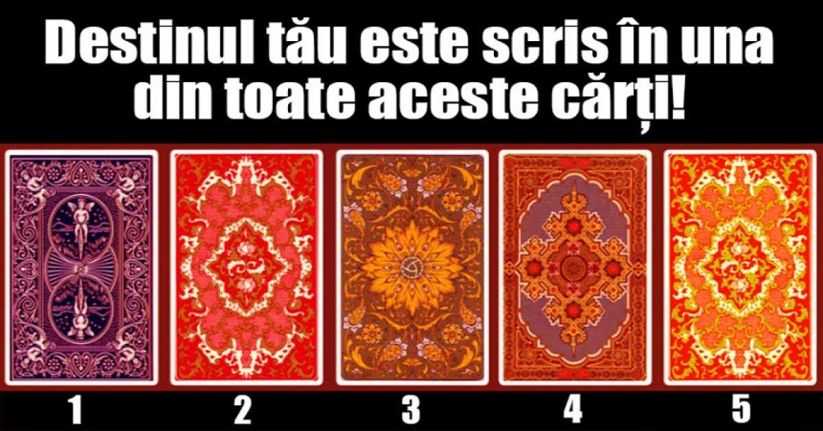 FOTO / Destinul ţi-a fost scris! Alege o carte şi află ce te aşteaptă