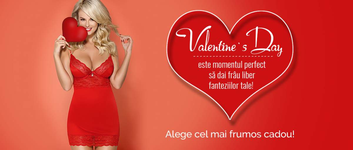 Lenjeria sexy, cadoul de Valentine's Day pe care tu il vei purta si de care iubitul tau se va bucura!