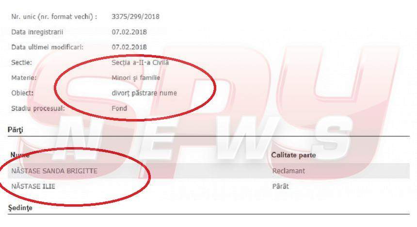 Brigitte Sfăt nu glumește! Vedeta chiar a băgat divorț de Năstase! Avem DOCUMENTUL și știm ce îi cere lui Ilie