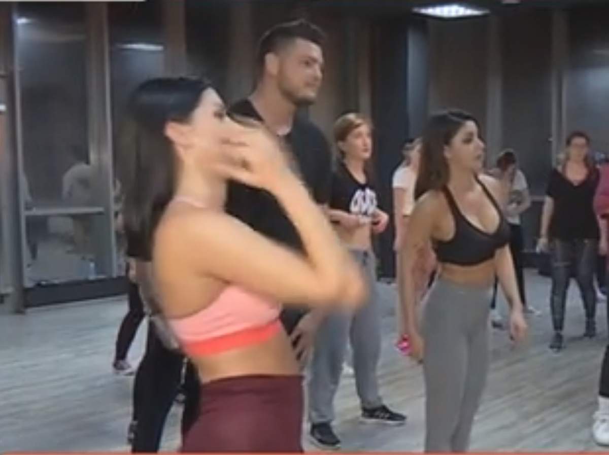 VIDEO & Simona Mereu, cea mai tare dansatoare din România, i-a pus la muncă pe matinali. Natalia, Bote şi Raluca, provocare inedită