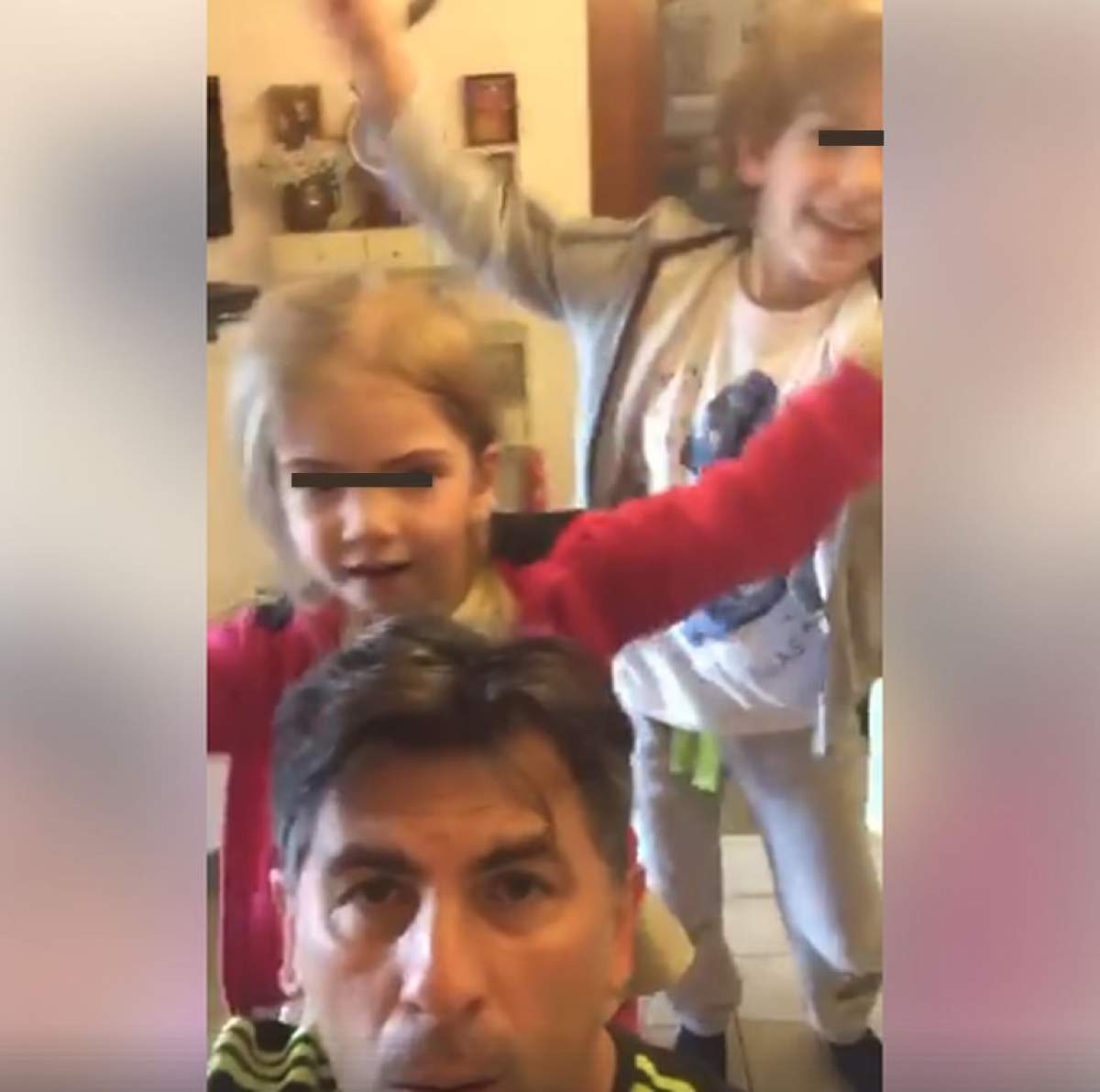 VIDEO / Imagini adorabile cu Ionuţ Lupescu şi nepoţeii săi cântând. Uite cât de bine sună "Eu vara nu dorm" din gura lor