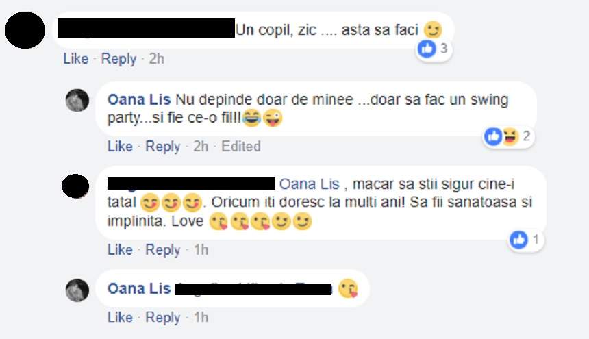 FOTO / Oana Lis a întrebat, fanii au reacţionat! Ce i-au cerut aceştia să facă de ziua ei de naştere: „Nu depinde doar de mine”