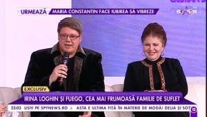VIDEO / Fuego și "mama spirituală", o familie fericită! "N-am crezut vreodată că o să cânt cu Irina Loghin"