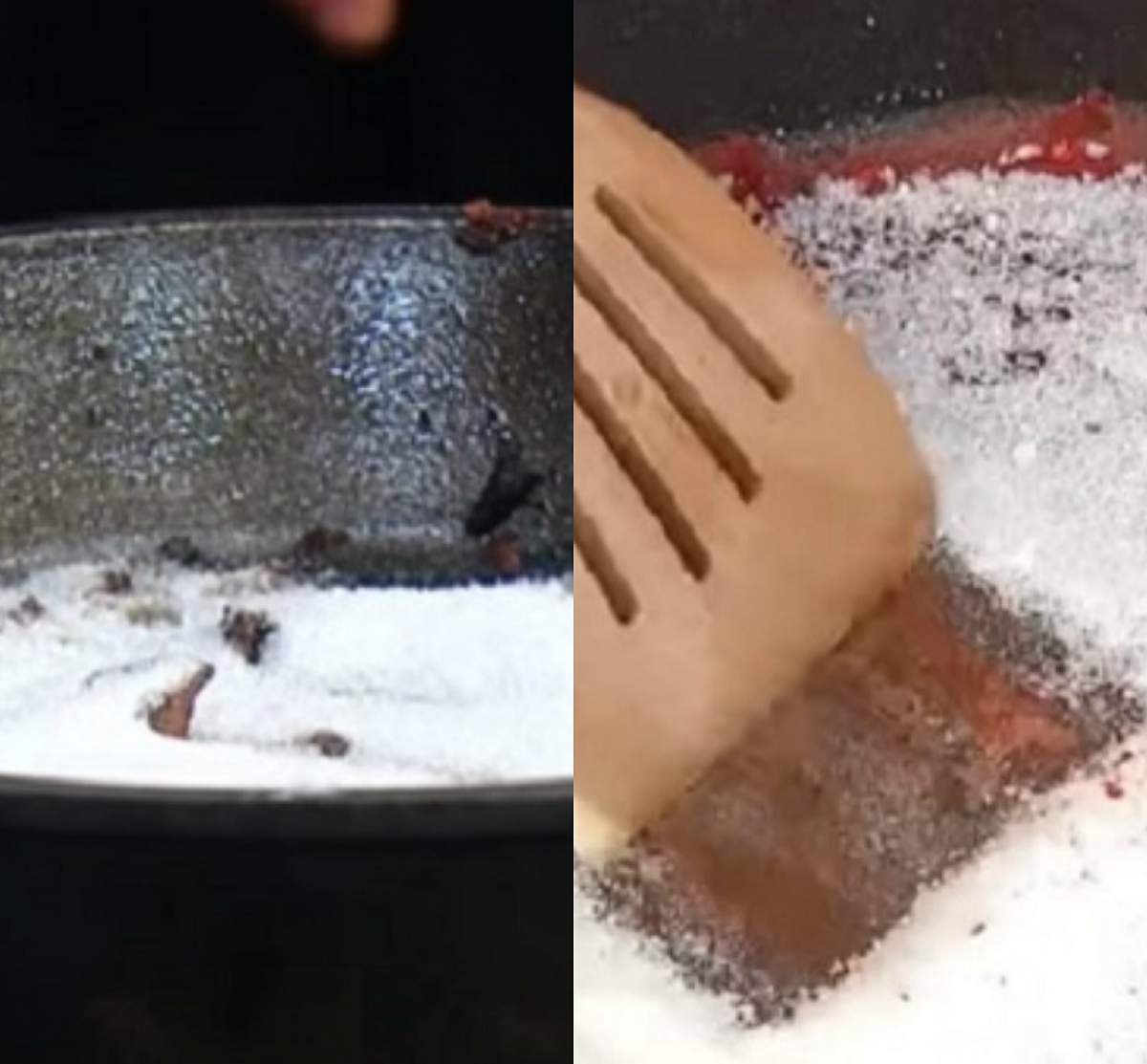 FOTO / A pus sare în tigaie și a lăsat-o pe aragaz! Trucul care te scutește de orele petrecute în bucătărie