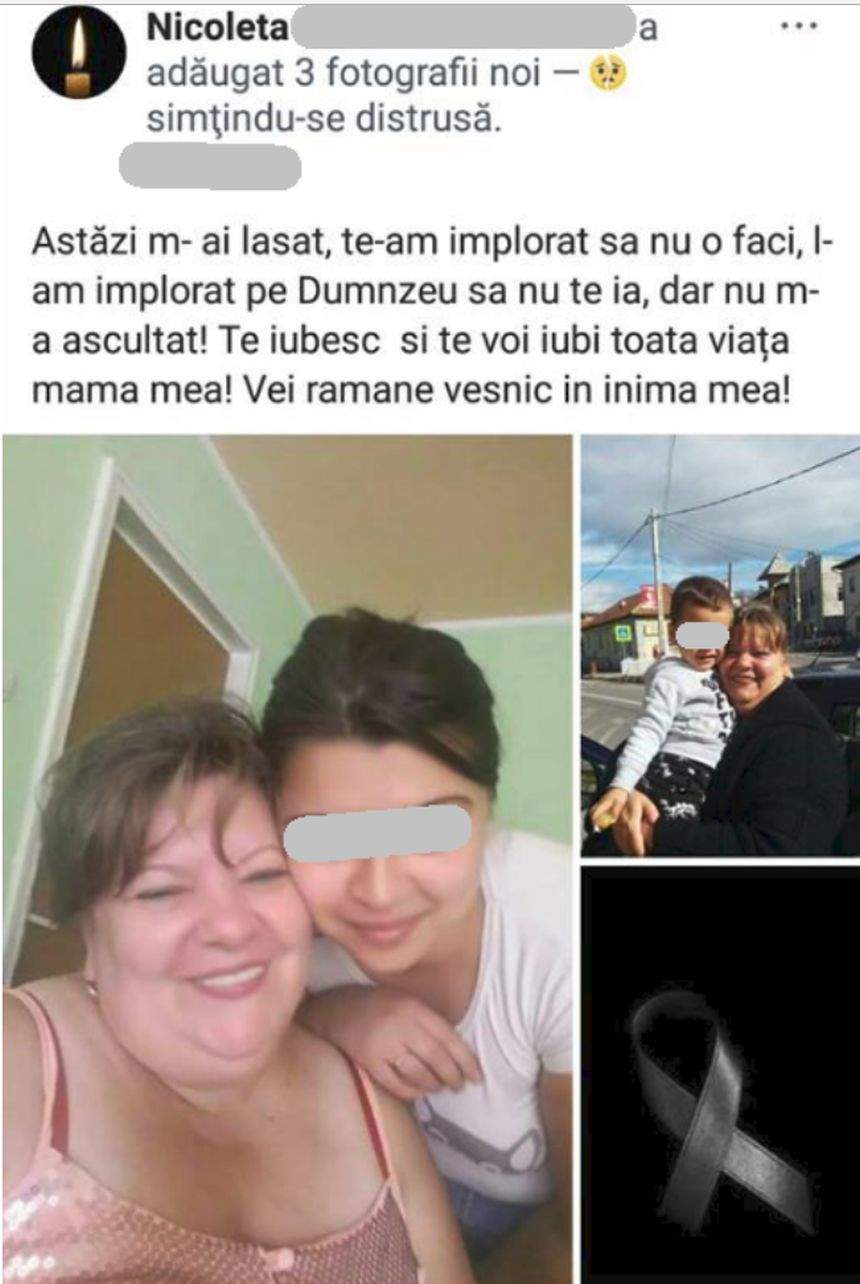 Mesajul cutremurător al fiicei Cristinei Fulguşin Mateiaş, artista ucisă de gripă. "M-ai lăsat, te-am implorat să nu o faci"