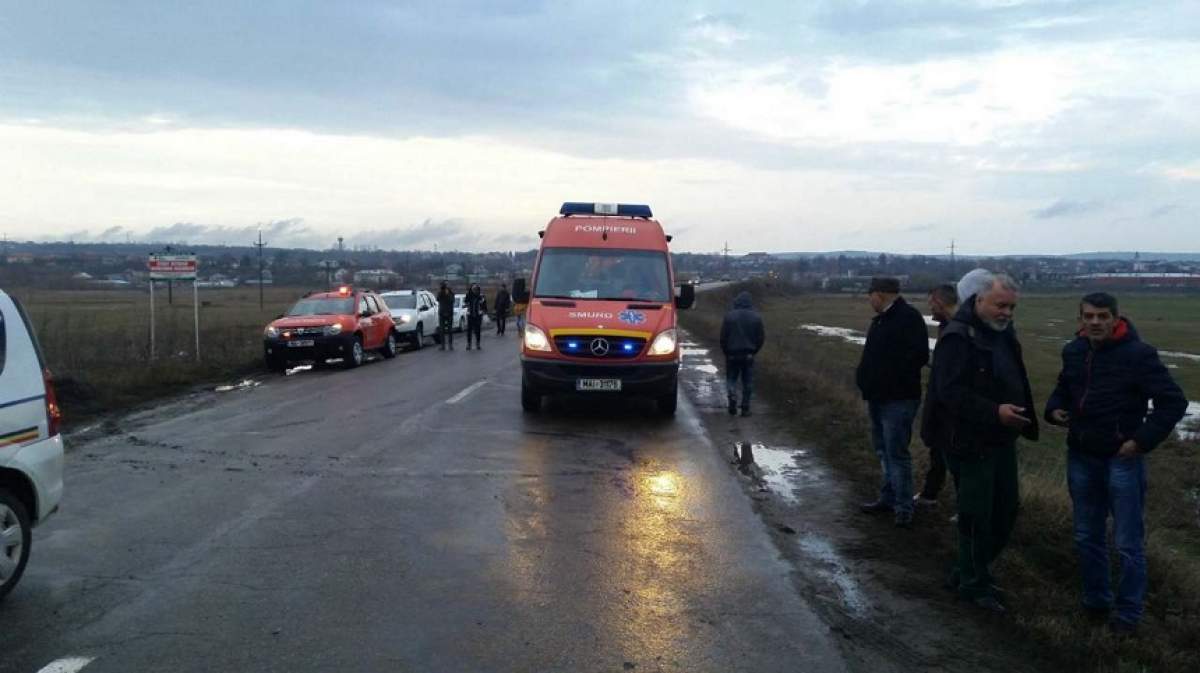 Accident mortal în Vaslui. O persoană a murit, iar alte patru sunt grav rănite