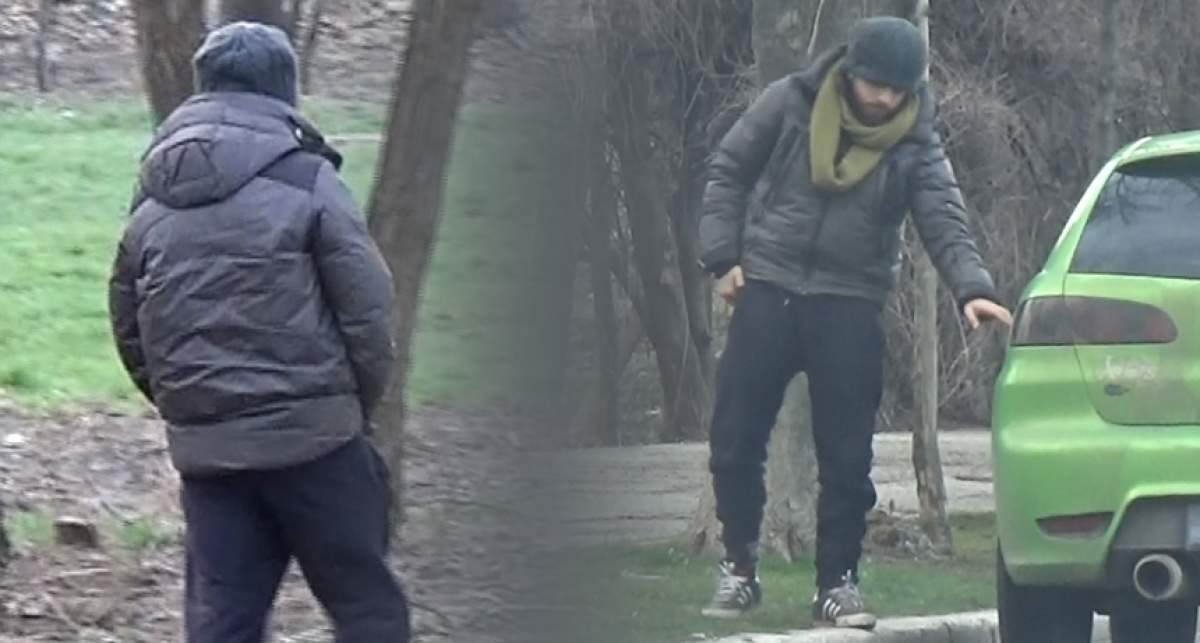 O celebritate de la noi, vedeta IMAGINILOR LUNII! A fost prins în timp ce își făcea nevoile, ÎN PARC, la copac / Video paparazzi