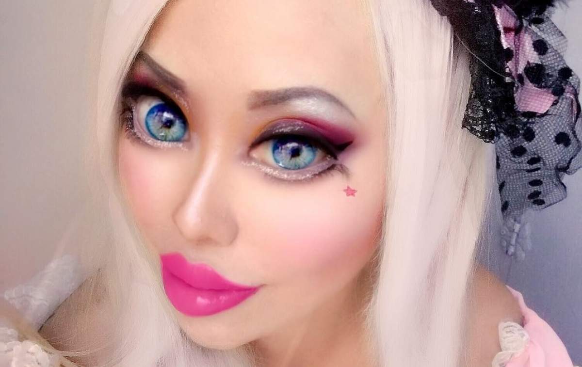 FOTO / Transformare şocantă pentru o tânără din State! A vrut ochii de Barbie, dar i-a primit pe cei ai lui Frankenstein