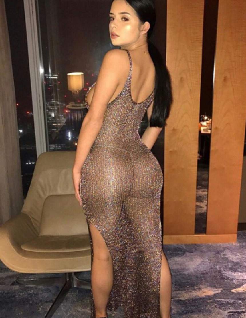 FOTO / Sosia lui Kim Kardashian lasă la vedere aproape tot! Imagini de infarct cu focoasa brunetă