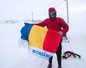 VIDEO / Cum a fost aşteptat Tibi Uşeriu la finalul cursei ultramaratonului 6633 Arctic Ultra. "Dacă aş zice că sunt bine, aş exagera"