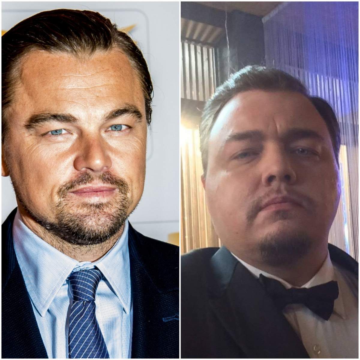 FOTO / Îl mai știi pe bărbatul care este sosia lui Leonardo DiCaprio? Un detaliu uluitor îi face și mai asemănători!