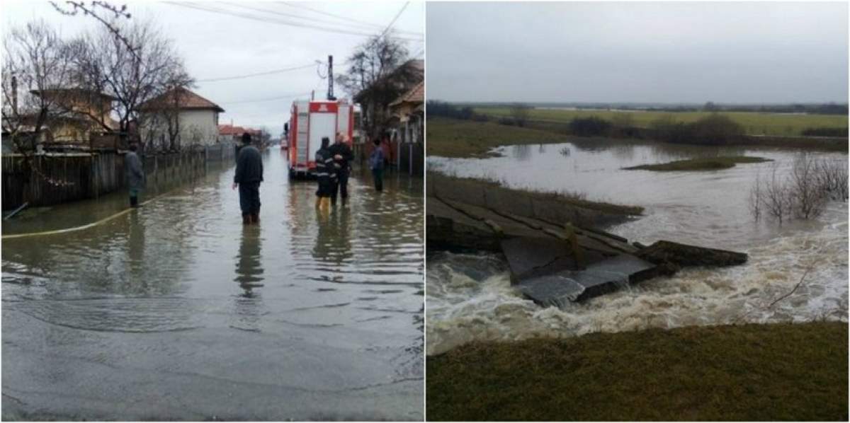 Cod galben de inundaţii în jumătate de ţară! Anunţul făcut de meteorologi