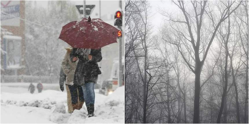 Trafic blocat în ţară, din cauza vremii! Care sunt zonele afectate