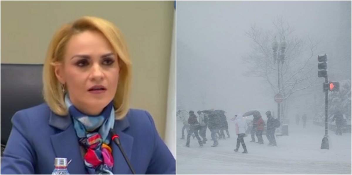 Apelul făcut de Gabriela Firea, despre viscolul din Capitală: "Ne aşteaptă o săptămână destul de dificilă"